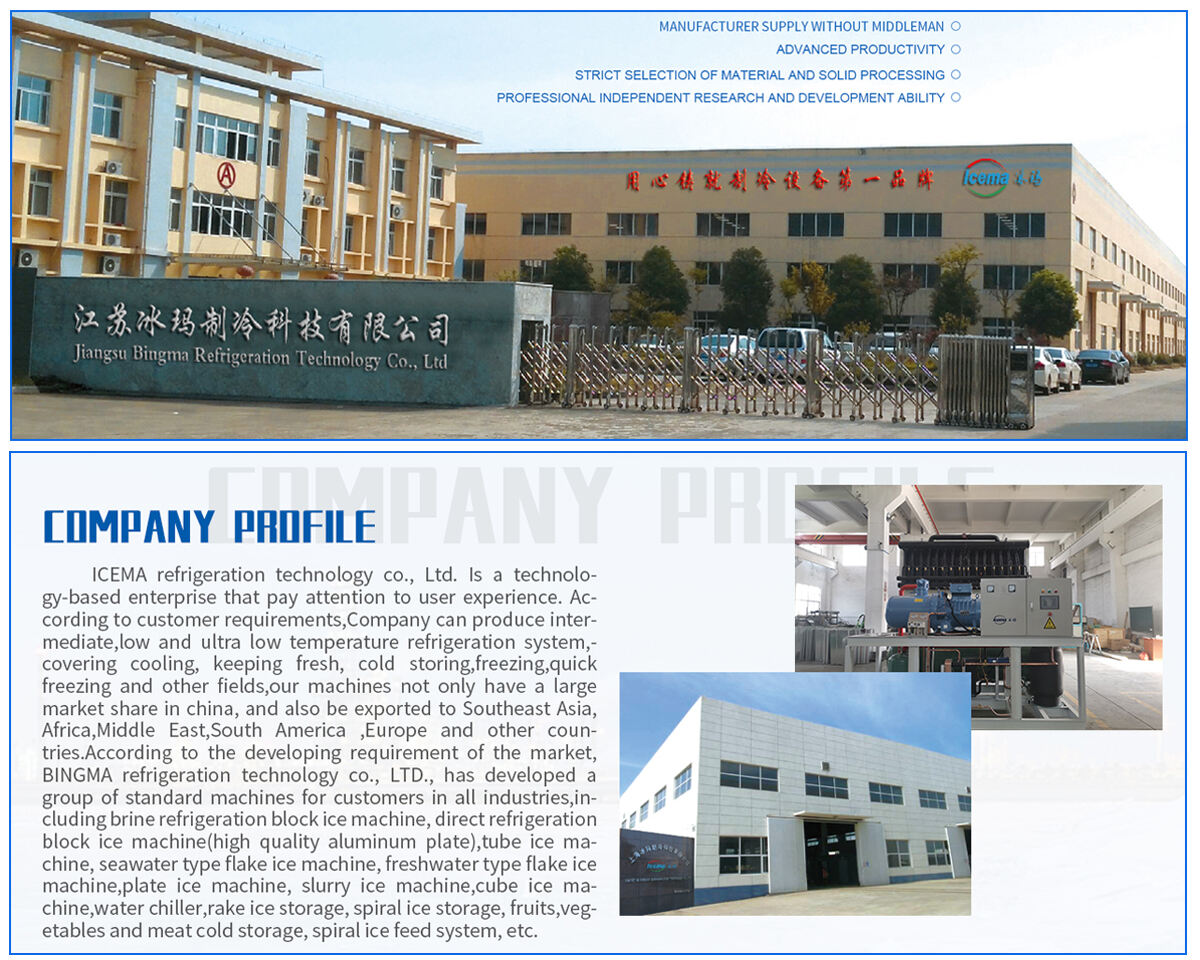 10000KG/Day Ice Plant Flake Snow Ice Making Machine factory