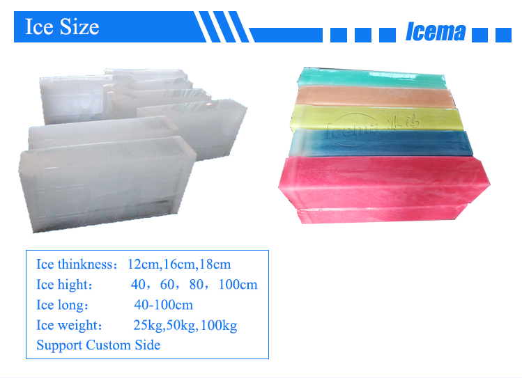 10 tons Brine Type Ice Block Machine Maker factory