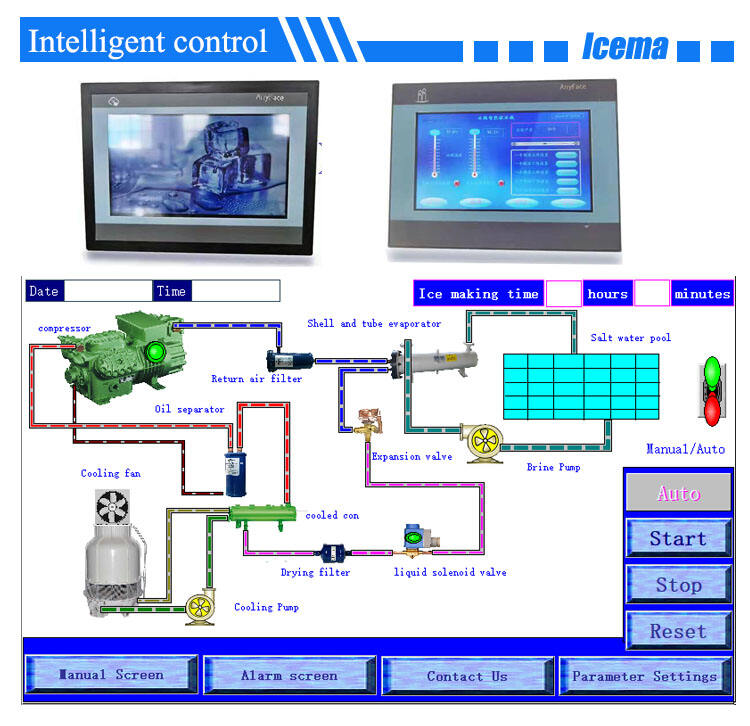 10 tons Brine Type Ice Block Machine Maker supplier