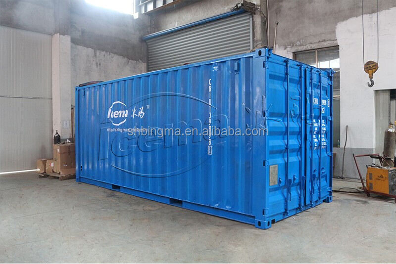 5 Ton Industrial High Productivity Container Block Ice Machine manufacture