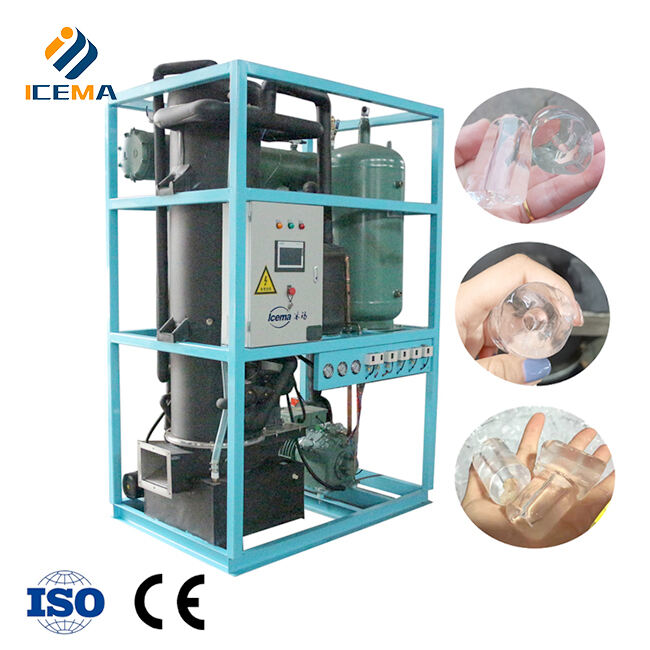 Large Output Tube Ice Maker Machine Industrial