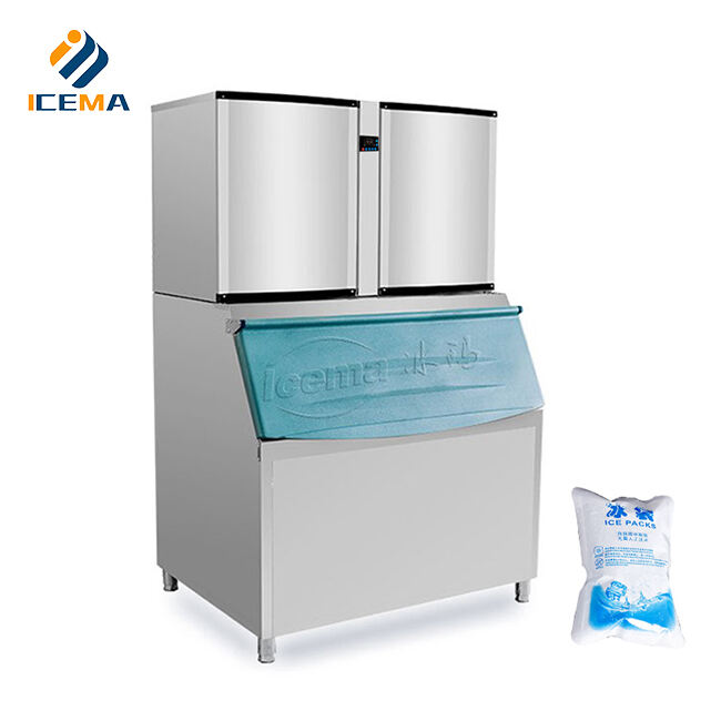 Ice cube maker machine Automatic 1000kg/24h