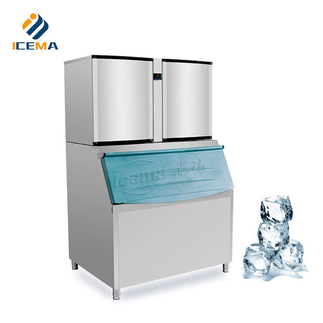 1ton Ice Cube Making Machine Industrial For Restaurant