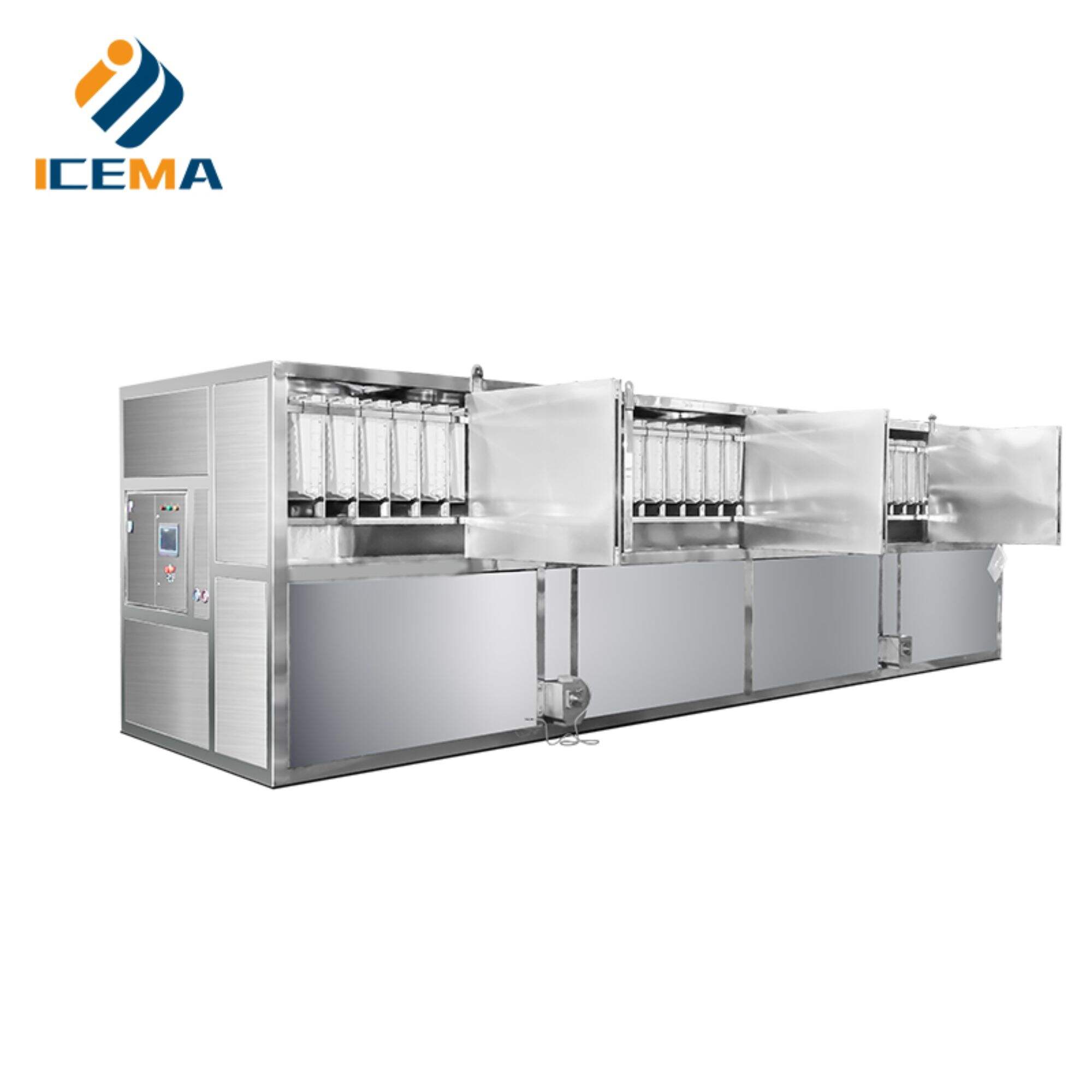 Prix ​​de la machine à glace à granulés commerciale 2T-10t plus machine d'emballage de refroidisseur