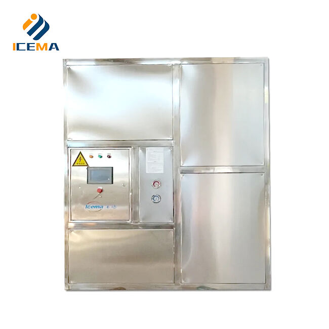 Automatic 2T/24h Large Machine Ice Cube Ice Making Machine for Industry Ice Factory