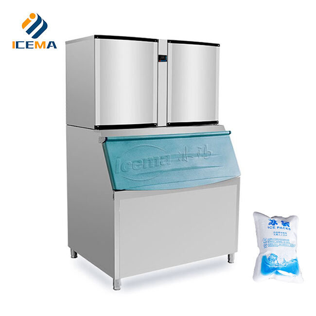 ICEMA Automatic 1ton 1000kg/24h Ice Cube Maker Machine