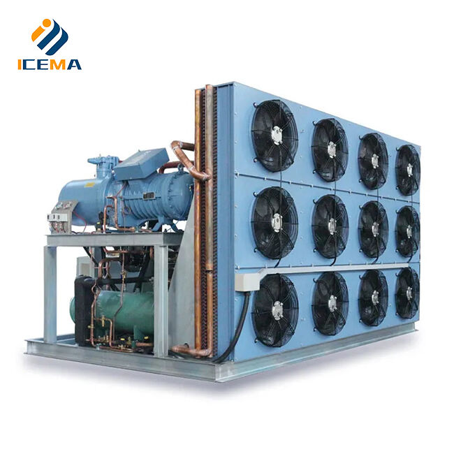 Custom 8T ice flake making machine chemical plant