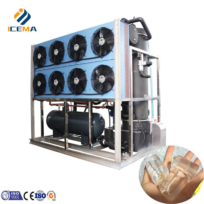 Tube Ice Maker Machine Fully Automatic 10T