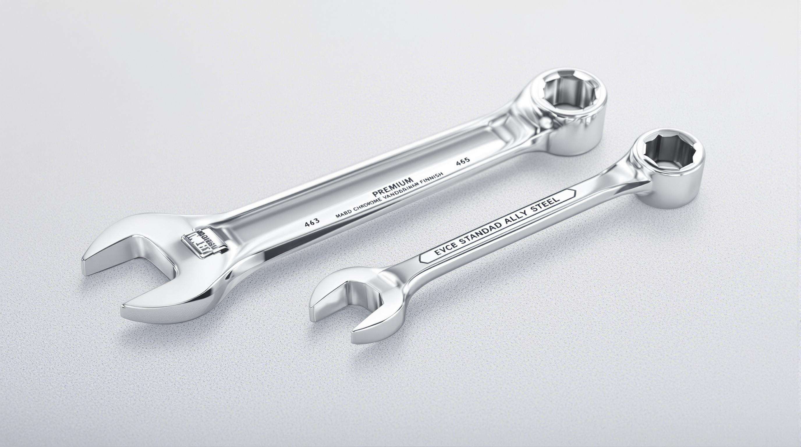 Premium and standard socket wrench sets displayed side by side to highlight material and finish differences
