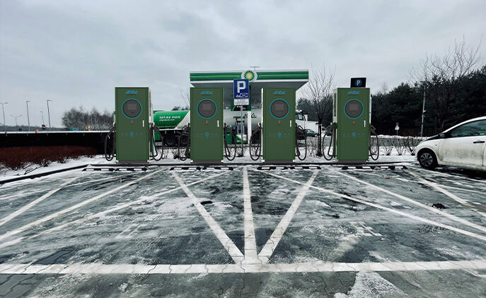 Russian gas station project