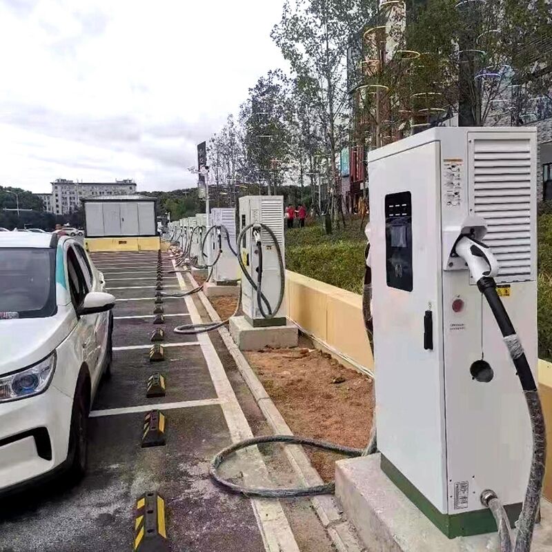 Gorsaf Codi Tâl DC EV 120KW 240KW 480KW ChadeMo CCS IP54 RFID OCPP Manylion Gorsaf Gwefrydd Cerbyd Trydan