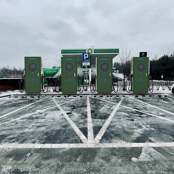 Snellaadstation voor auto's