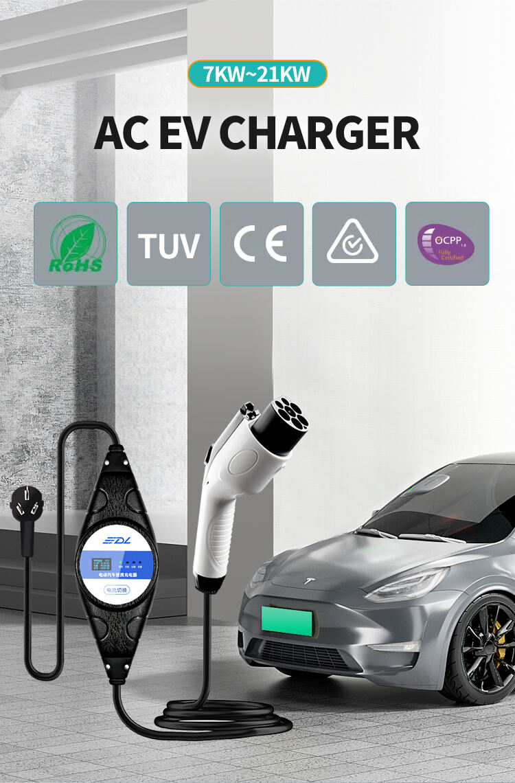 Best Selling Automobile Car Move Ev portable charging station New Energy Vehicle Ac Charging Pile factory