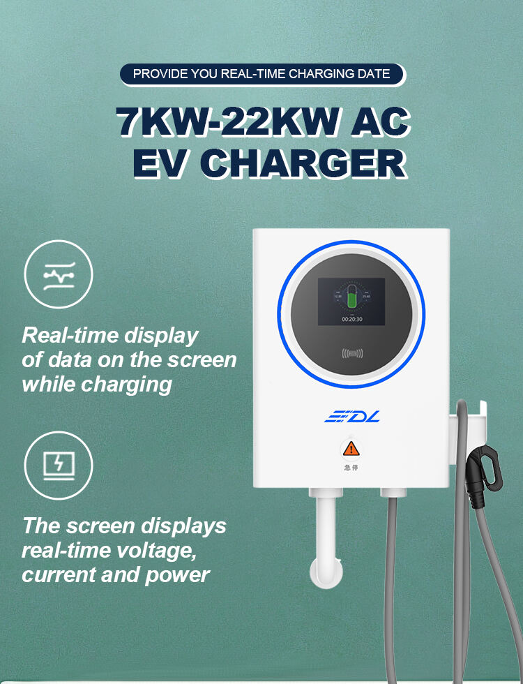 40kw ev fast Wall-mounted Charging Stations Single Gun dc new energy vehicle Wall-Mounted Charging Piles For Vehicles manufacture