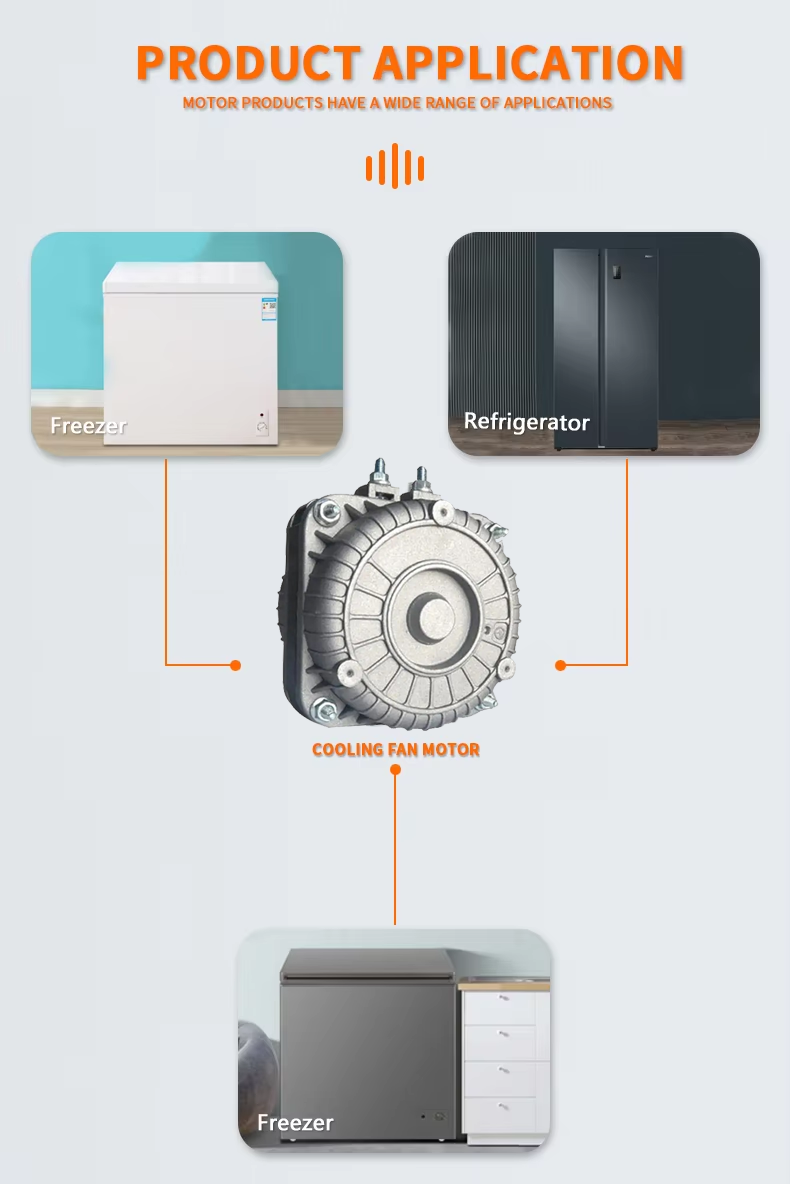 product refrigeration equipment fan motor freezer condenser refrigerator fan motor shaded pole motor135-58