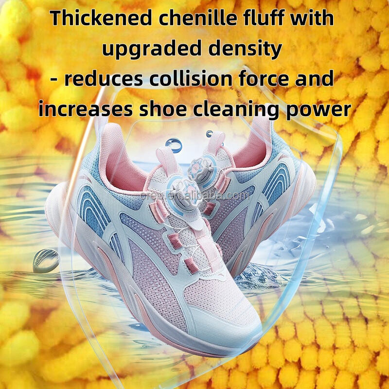 Durable Chenille Shoes Laundry Bag Sneakers Washing Bag with Zipper & Breathable Mesh for Washing Machine Use factory