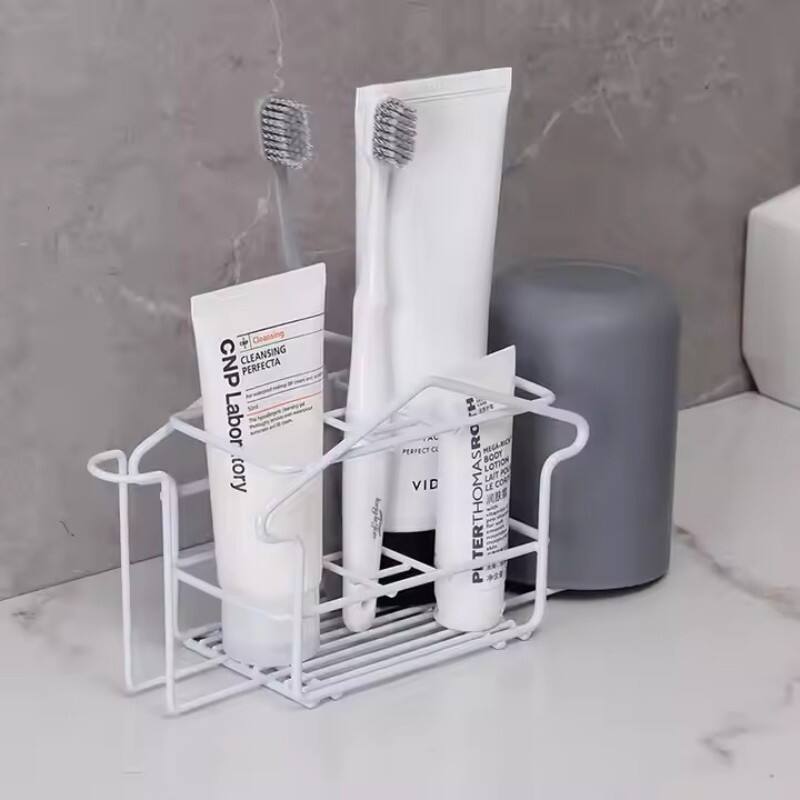 Upgrade your bathroom decor and organization with a modern towel rack.