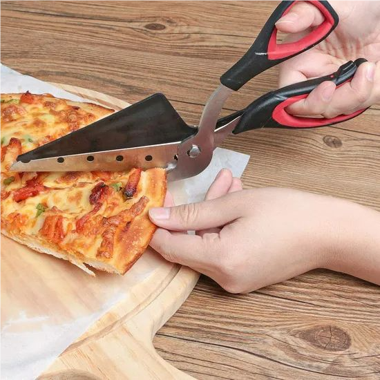 product creative upgraded detachable stainless steel pizza scissors with pp handle kitchen pizza slicer knife-32