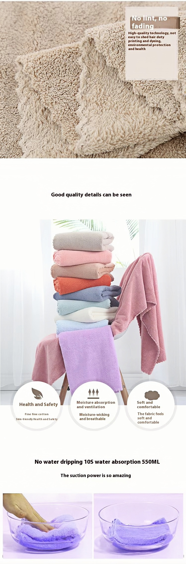 product custom logo ultra absorbent soft towels thickened coral velvet bath towel gift set for home hotel gym sports travel and spa-34