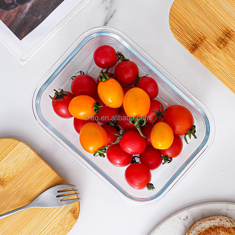 product 3 packs microwave freezer safe lunch bowls high borosilicate glass food storage container with bamboo lid for kitchen  office-34