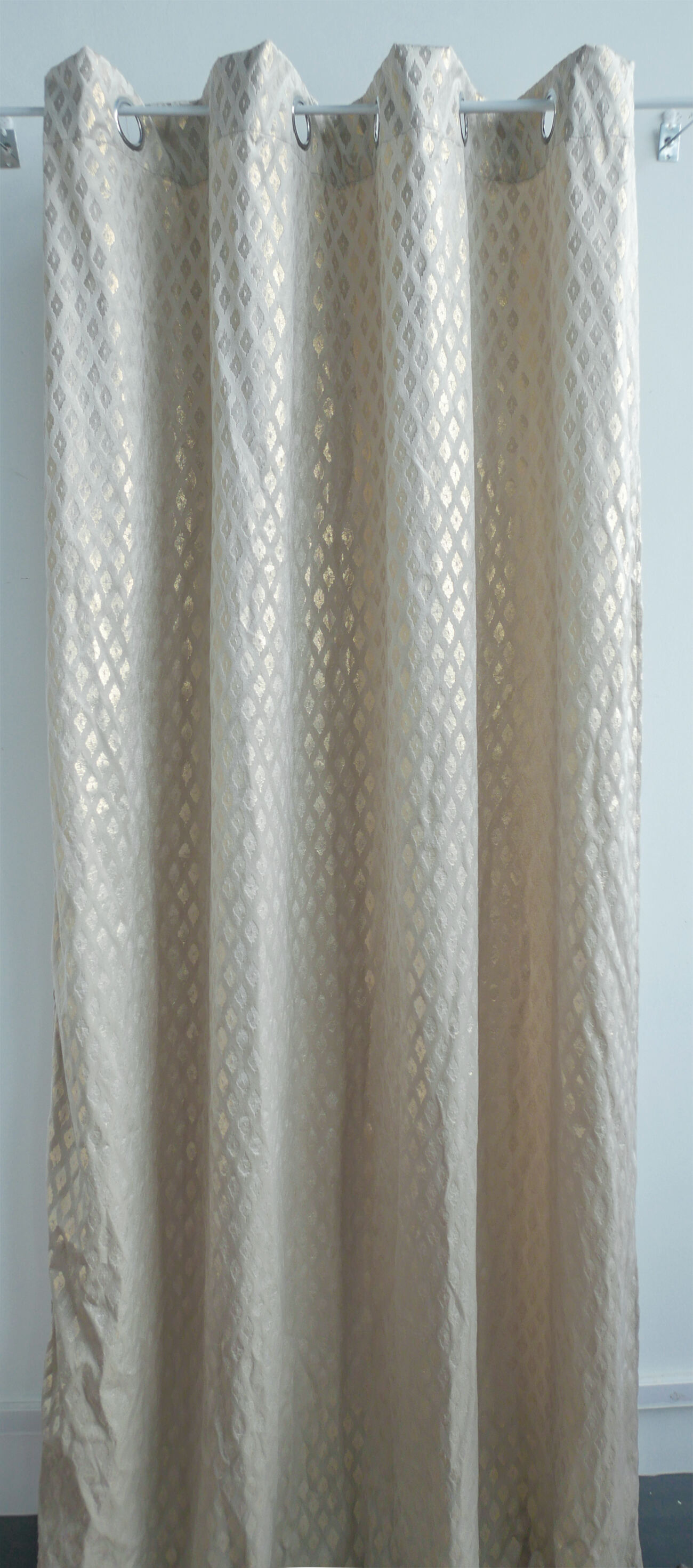 gold foil blackout curtains manufacture