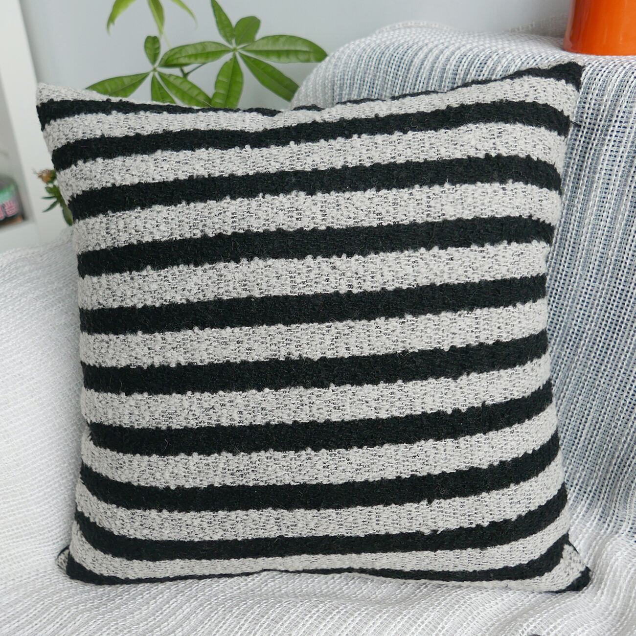 Chanel Style Cushion Cover details