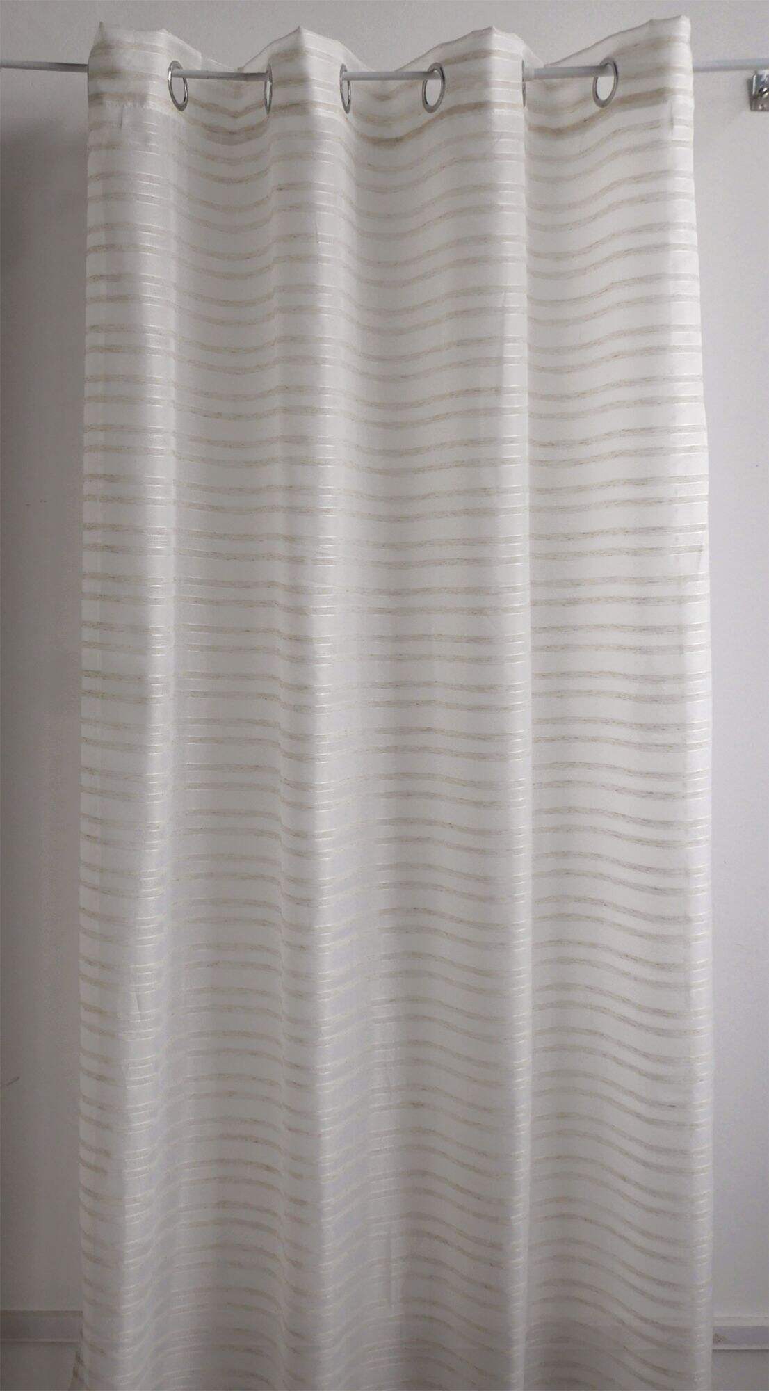 Polyester transparent curtains