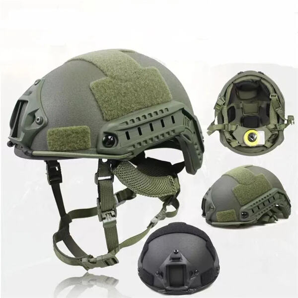 Güvenli ve Moda İçiyle Yürü, Kevlar Mich Şapka