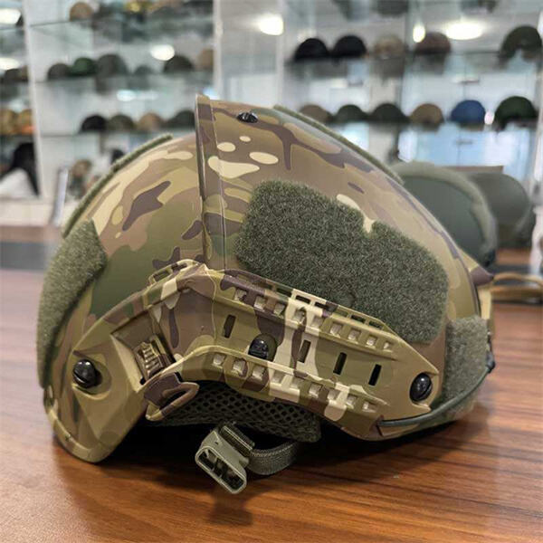 Ironclad in any terrain, a bulletproof Kevlar helmet will have your back.