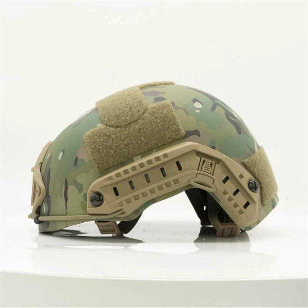 Gain the upper hand with the advanced ballistic capabilities of the Kevlar military helmet.