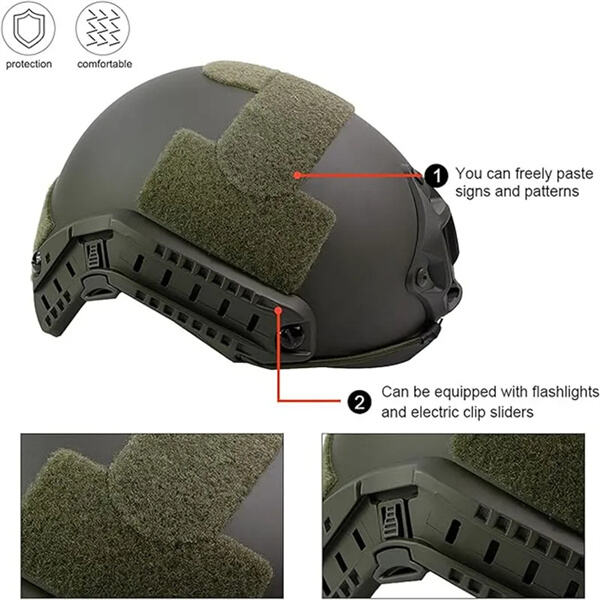 Find out how you can personalize your Mich Kevlar helmet for maximum performance.