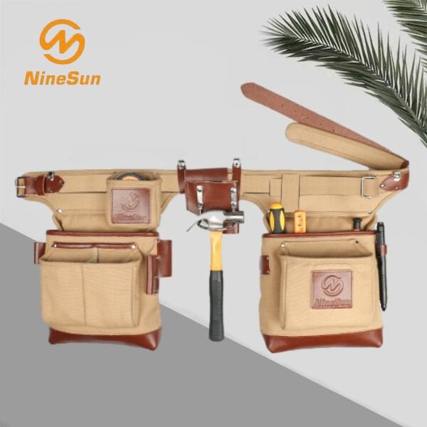 Upgrade your toolkit with a stylish and practical tool belt and pouch