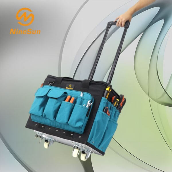 Heavy Duty Tool Bag with Easy Maneuverability
