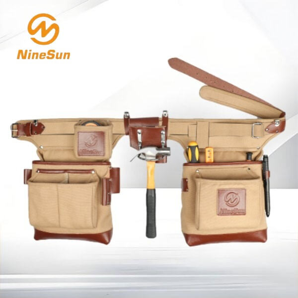 Never misplace a tool again with a convenient tool belt and pouch