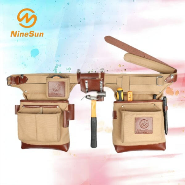 Biztonságosan viseld az eszközöket egy tartós eszköztáskás övvel.