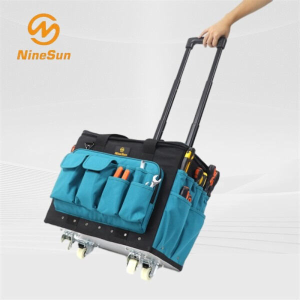 Upgrade your tool storage with a versatile rolling tool tote bag