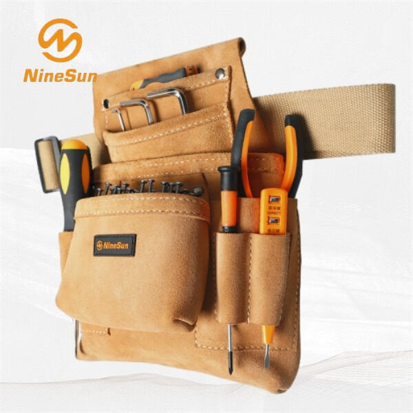 Stay on top of your gardening chores with a functional and fashionable leather tool belt.