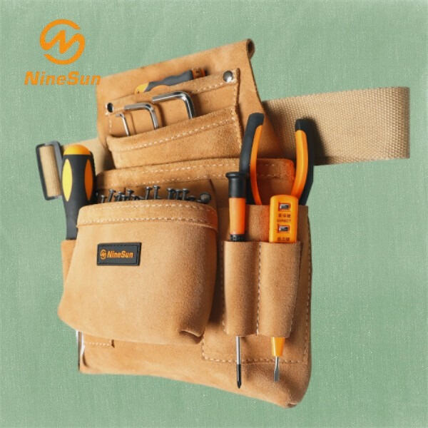 Keep your essential tools within reach with a practical leather belt for tool pouch