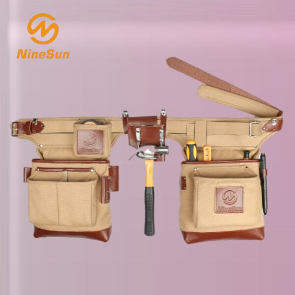 Easily access your supplies with a rugged work belt pouch