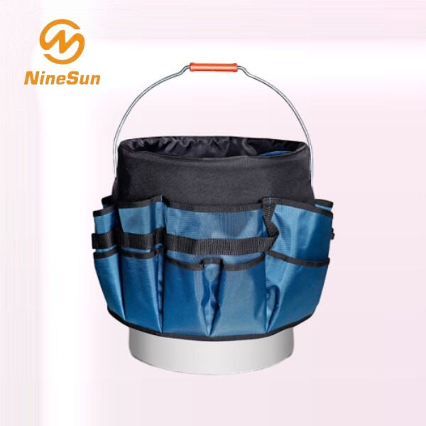 Carry your essential tools with ease in a tool bucket bag