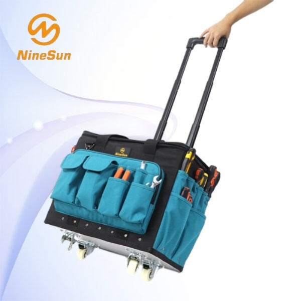 Keep your tools handy and accessible with a rolling tool tote