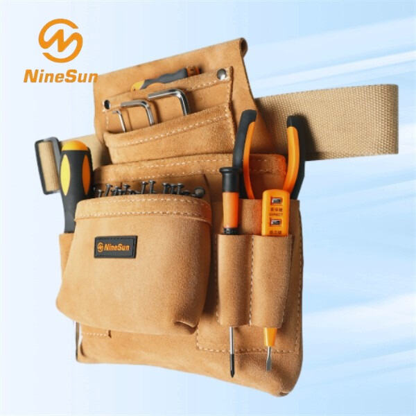 Tackle any gardening task with ease using a convenient leather tool belt.