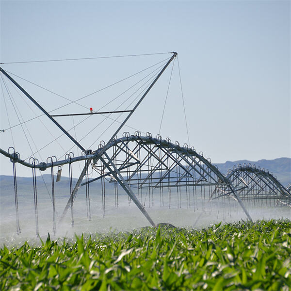 How central pivot irrigation systems work