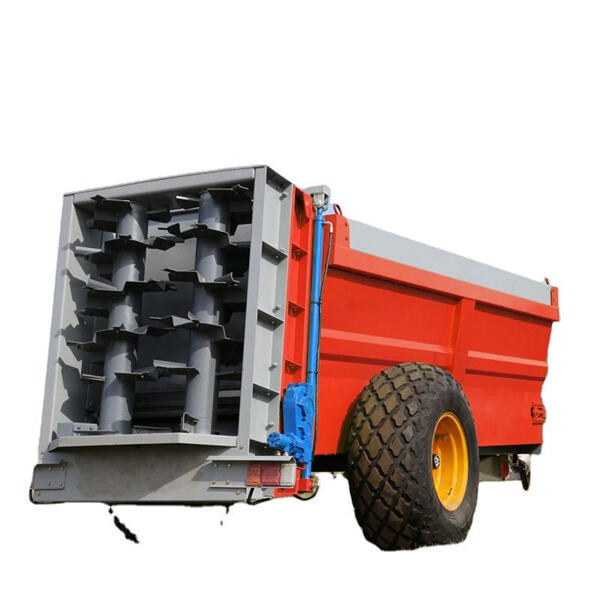 Achieving optimal crop growth with spreader fertiliser technology.