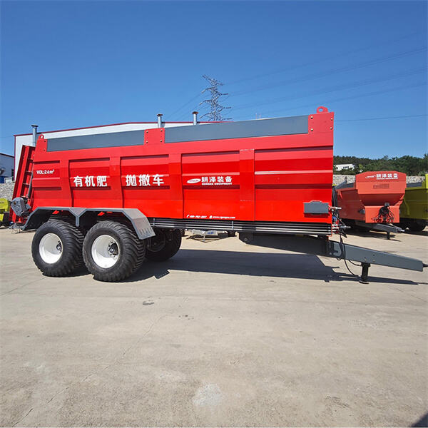 Increasing farm productivity with advanced fertilizer spreading technology