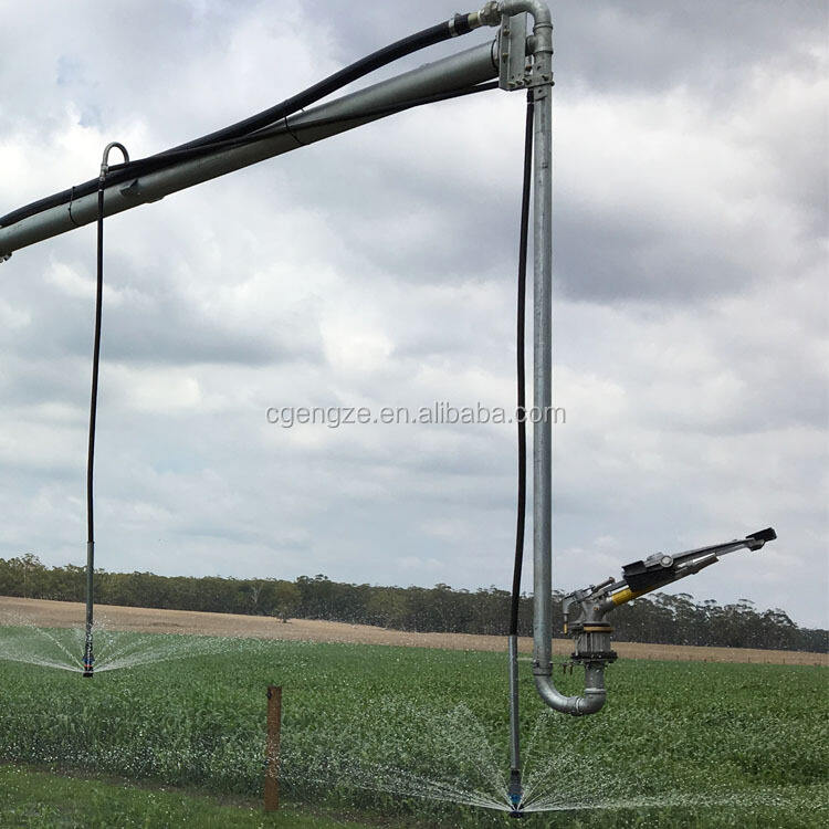product core components motor gearbox farm agricultural sprinkler movable lateral towing style center pivot irrigation system593-2