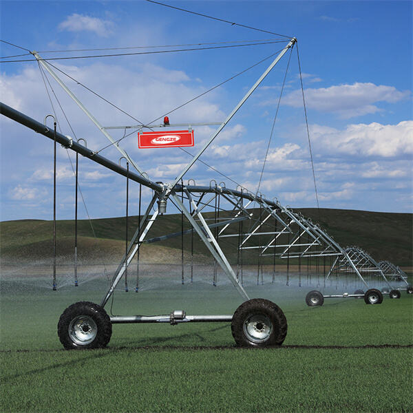 Improving yields and reducing labor costs with pivot irrigation technologies