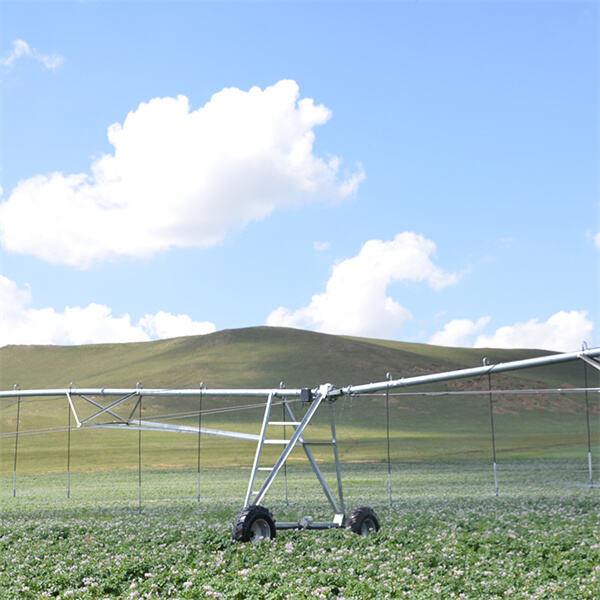 Improving farm productivity through circle pivot irrigation methods