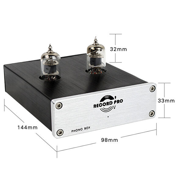 Oplev den fulde rigdom og dybde af dine plader med en phono preamp-pladeafspiller
