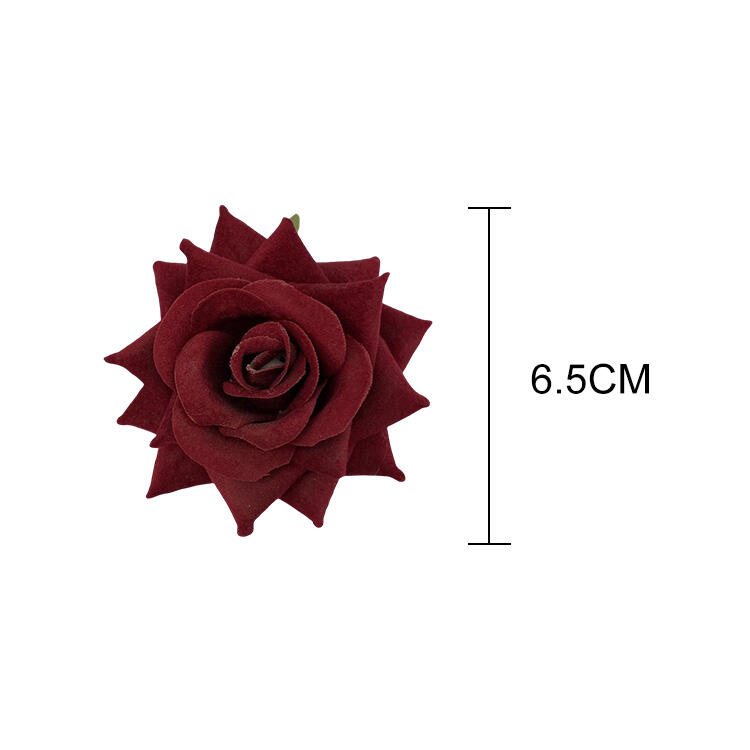 Artificial Flower Centerpiece Wedding Flowers Decorative A Suede Small Horn Rose details